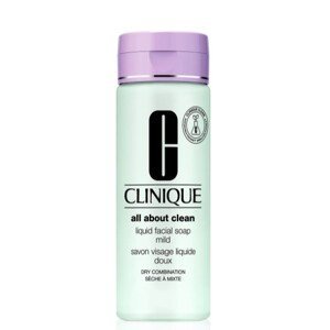 Clinique Tekuté čisticí mýdlo na obličej pro suchou až smíšenou pleť (Liquid Facial Soap Mild) 200 ml