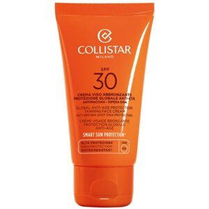 Collistar Ochranný krém na obličej pro intenzivní opálení SPF 30 (Tanning Face Cream) 50 ml