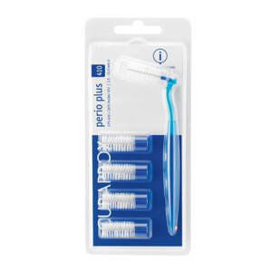 Curaprox Mezizubní kartáček Perio Plus 410 - 10,0 mm Modrý (Holder & Refill)