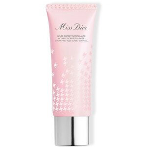 Dior Třpytivý tělový gel Miss Dior (Shimmering Rose Sorbet Body Gel) 75 ml