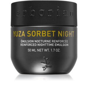 Erborian Noční pleťová emulze Yuza Sorbet Night (Reinforced Nighttime Emulsion) 50 ml