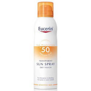 Eucerin Transparentní sprej na opalování Dry Touch SPF 50 200 ml