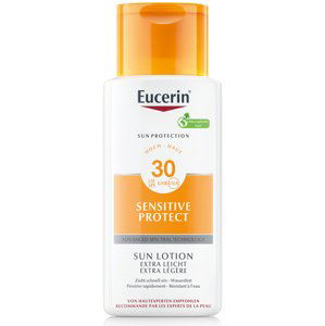 Eucerin Extra lehké mléko na opalování Sensitive Protect SPF 30 (Extra Light Sun Lotion) 150 ml