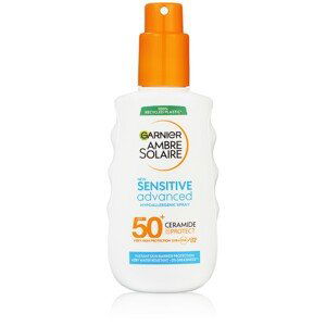 Garnier Ochranný sprej pro citlivou pokožku SPF 50+ Sensitive Advanced (Hypoallergenic Spray) 150 ml