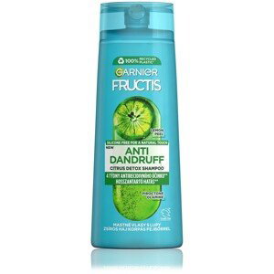 Garnier Šampon pro mastné vlasy s lupy Fructis Antidandruff (Citrus Detox Shampoo) 250 ml