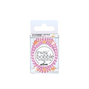 Invisibobble Tenká spirálová gumička do vlasů Slim Time to Shine La Vie en Rose 3 ks