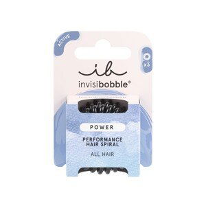 Invisibobble Gumička do vlasů Power True Black 3 ks