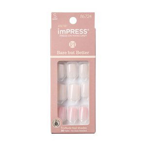 KISS Samolepící nehty imPRESS BBB Nails Effortless Finish 30 ks