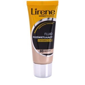 Lirene Rozjasňující fluidní make-up 30 ml 02