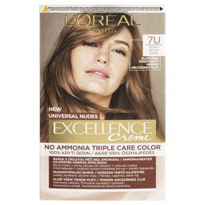 L´Oréal Paris Permanentní barva na vlasy Excellence Universal Nudes Excellence 48 ml 7U Blond