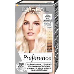 L´Oréal Paris Zesvětlující barva na vlasy Blondissimes Préférence Ultra Platinum