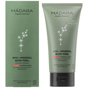 MÁDARA Tělový peeling AHA+ Mineral (Body Peel) 175 ml