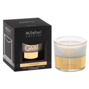 Millefiori Milano Vonná svíčka Natural Minerální zlato 180 g