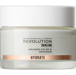 Revolution Skincare Hydratační krém na obličej SPF 30 Hyaluronic Acid Moisturiser 50 ml