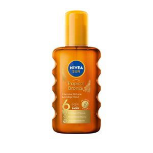 Nivea Olej na opalování ve spreji SPF 6 Sun Karoten (Oil Spray) 200 ml