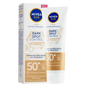 Nivea Pleťový krém na opalování OF 50+ Sun Dark Spot Control Luminous 630 (Sun Fluid) 40 ml