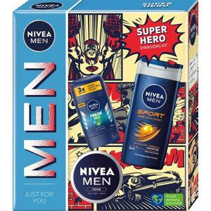 Nivea Dárková sada tělové péče Super Hero