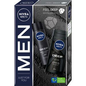 Nivea Dárková sada tělové péče Feel Deep