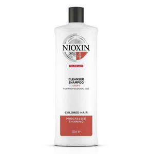 Nioxin Čisticí šampon pro jemné barvené výrazně řídnoucí vlasy System 4 (Shampoo Cleanser System 4) 1000 ml