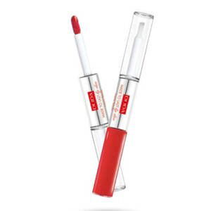 PUPA Milano Dlouhotrvající tekutá rtěnka Made To Last Lip Duo (Liquid Lip Colour) 2 x 4 ml 006 Fire Red