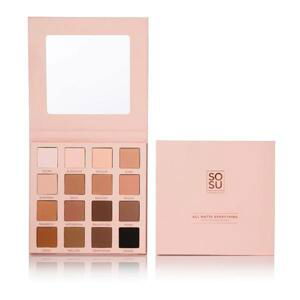 SOSU Cosmetics Paletka očních stínů All Matte Everything (Eye Shadow Palette)