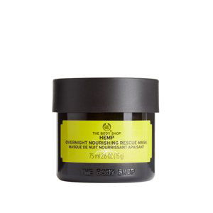 The Body Shop Noční vyživující pleťová maska Hemp (Overnight Nourishing Rescue Mask) 75 ml