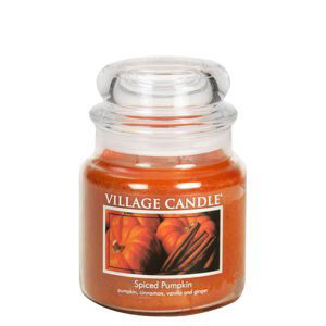 Village Candle Vonná svíčka ve skle Dýně a koření (Spiced Pumpkin) 397 g