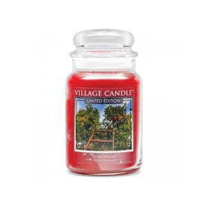 Village Candle Vonná svíčka ve skle Jabloňové dřevo (Apple Wood) 602 g