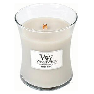 WoodWick Vonná svíčka váza Warm Wool 275 g