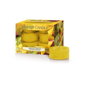 Yankee Candle Aromatické čajové svíčky Tropical Starfruit 12 x 9,8 g