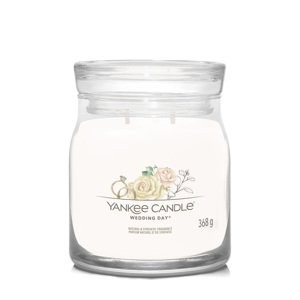 Yankee Candle Aromatická svíčka Signature sklo střední Wedding Day 368 g