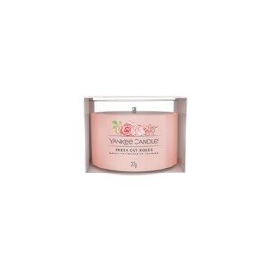 Yankee Candle Votivní svíčka ve skle Fresh Cut Roses 37 g