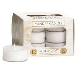 Yankee Candle Aromatické čajové svíčky Wedding Day 12 x 9,8 g