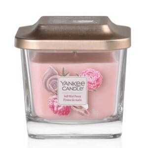 Yankee Candle Aromatická svíčka malá hranatá Elevation Salt Mist Peony 96 g