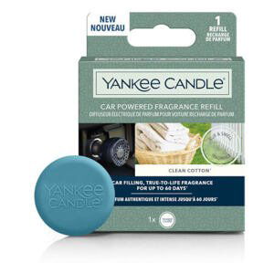 Yankee Candle Náplň do difuzéru do zásuvky auta Car Powered Clean Cotton 1 ks