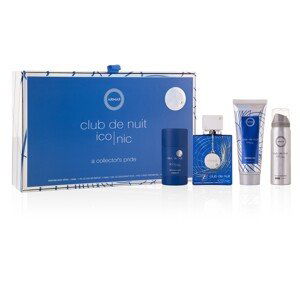 Armaf Club De Nuit Blue Iconic - EDP 105 ml + tuhý deodorant 75 g + deodorant ve spreji 50 ml + sprchový gel 100 ml