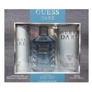 Guess Dare For Men - EDT 100 ml + sprchový gel 200 ml + deodorant ve spreji 226 ml
