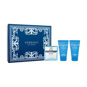 Versace Eau Fraiche Man - EDT 50 ml + sprchový gel 50 ml + balzám po holení 50 ml