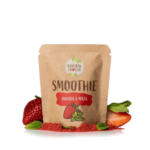 Smoothie - Jahoda a máta