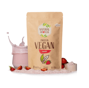 Veganský protein - Jahoda 5 kusů