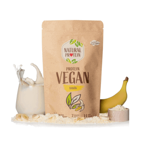 Veganský protein - Banán 3 kusy