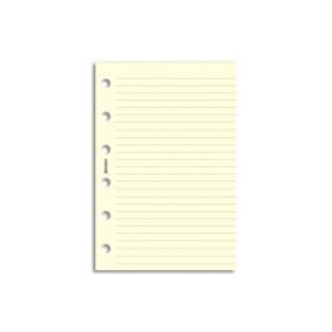 Filofax Poznámkový papír, linkovaný krémový formát A7 20 listů
