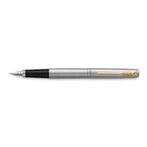 Parker 1502/1130948 Royal Jotter Stainless Steel GT plnicí pero hrot M