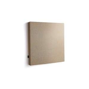 Akustický panel POLY, čtverec, 600x600x56 mm, nástěnný, béžová