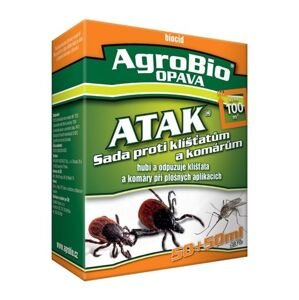 AgroBio ATAK Sada proti klíšťatům a komárům 50 + 50ml