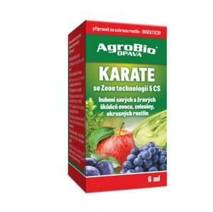 AgroBio Karate se Zeon technologií 5CS 6ml ochrana proti savým a žravým škůdcům