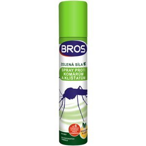 Zelená síla - Sprej proti komárům a klíšťatům BROS 90ml Přírodní repelent s aloe