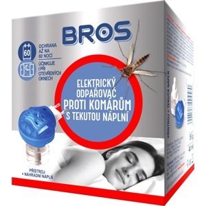 Bros Elektrický odpařovač proti komárům s tekutou náplní 40 ml