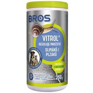 Bros - VITROL na slimáky 250 g Pro použití v ekologickém zemědělství