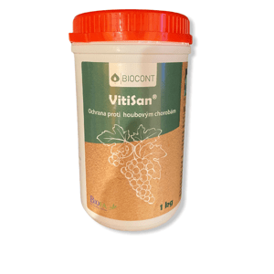 Biocont VitiSan 1kg proti padlí, plísni a strupovitosti Ochrana proti houbovým chorobám